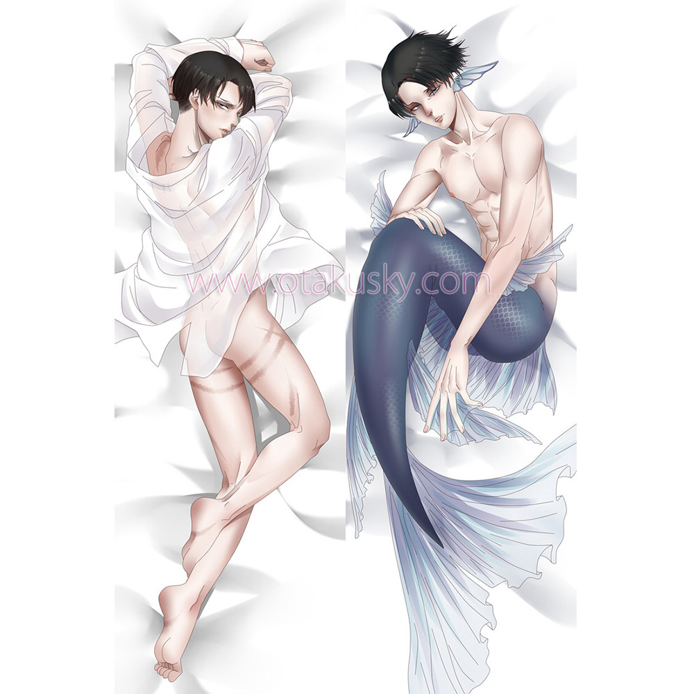 Attack on Titan Dakimakura Levi Body Pillow Case 08