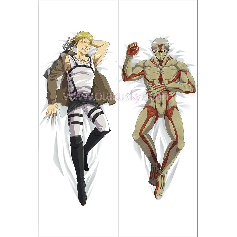 Attack on Titan Dakimakura Reiner Braun Body Pillow Case 02