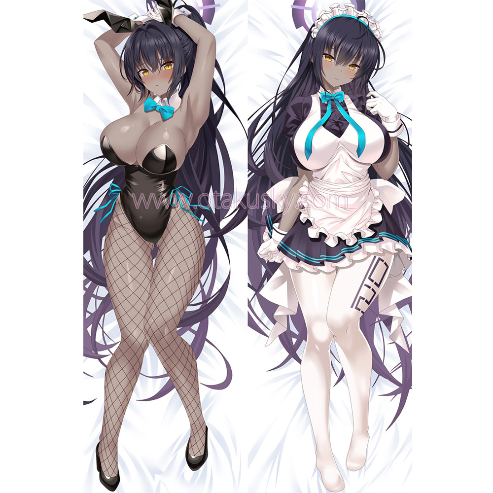 Blue Archive Dakimakura Kakudate Karin Body Pillow Case 08