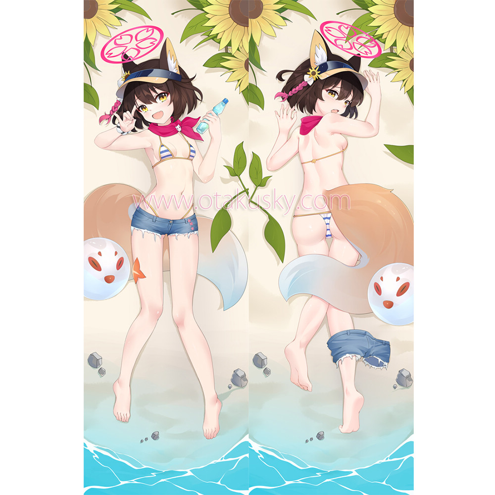 Blue Archive Dakimakura Kuda Izuna Body Pillow Case