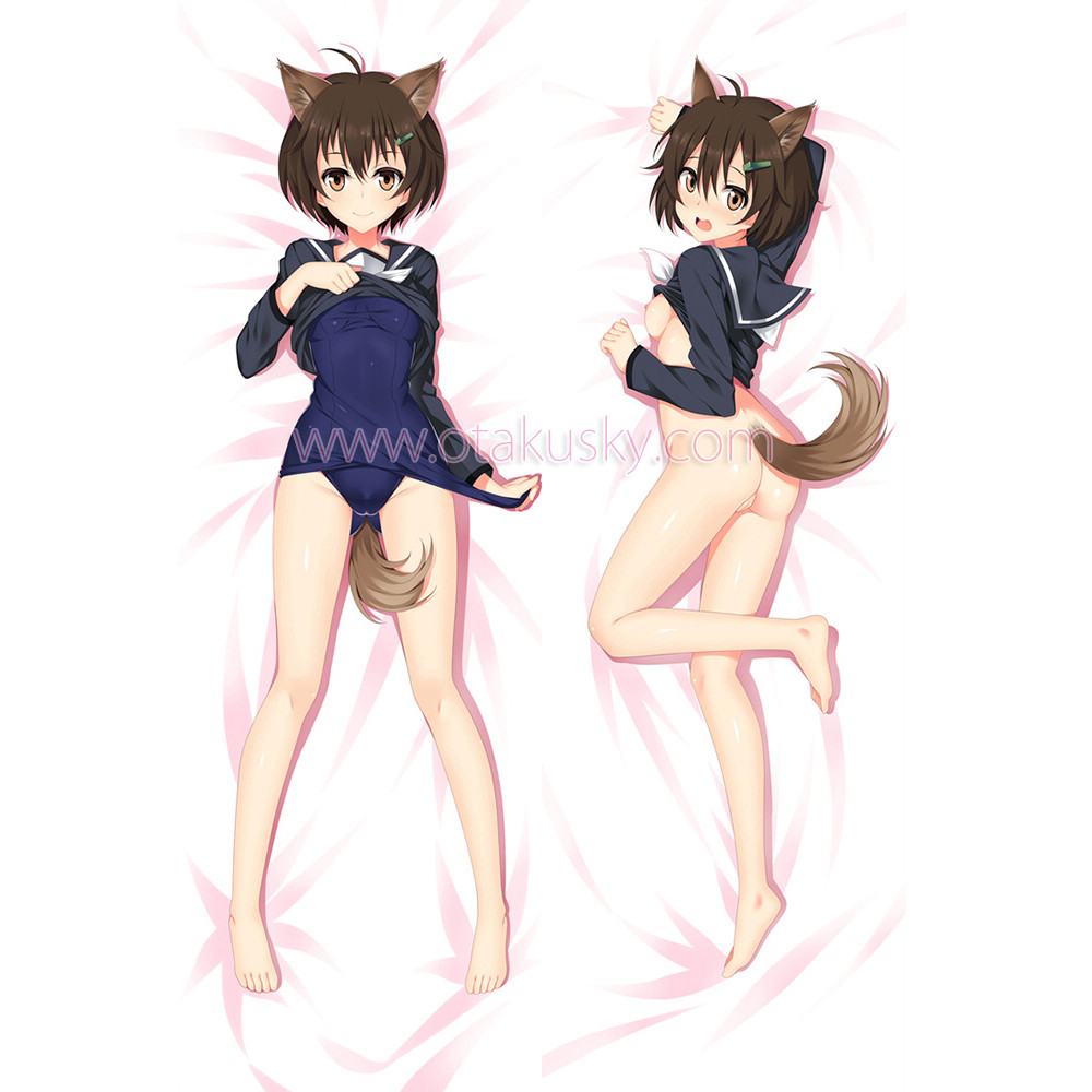 Brave Witches Dakimakura Hikari Karibuchi Body Pillow Case 02