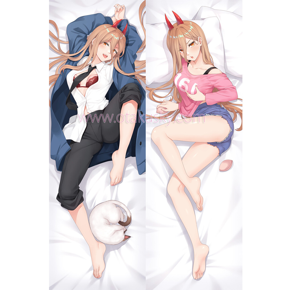 Chainsaw Man Dakimakura Power Body Pillow Case 06