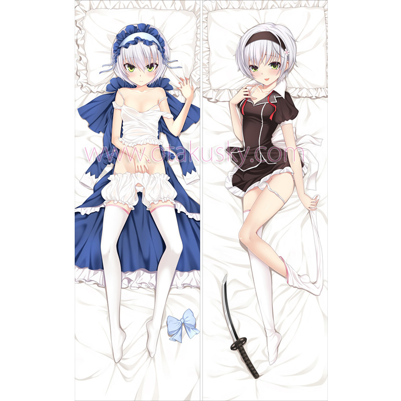 Chivalry of a Failed Knight Dakimakura Shizuku Kurogane Body Pillow Case