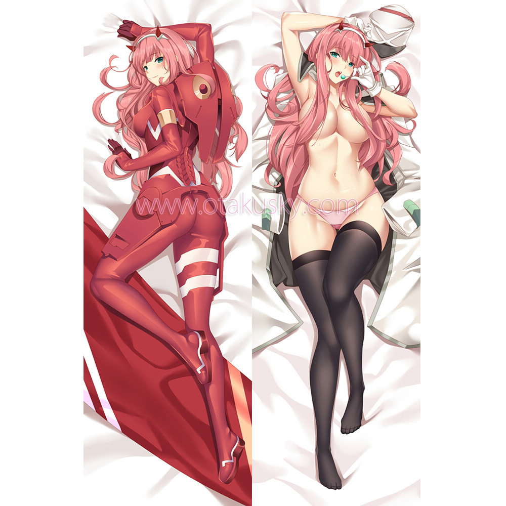 DARLING in the FRANXX Dakimakura Zero Two 02 Body Pillow Case 16