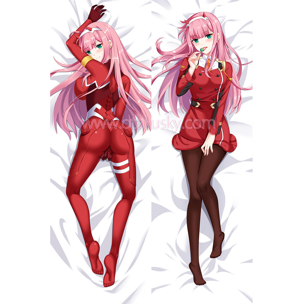 DARLING in the FRANXX Dakimakura Zero Two 02 Body Pillow Case 17