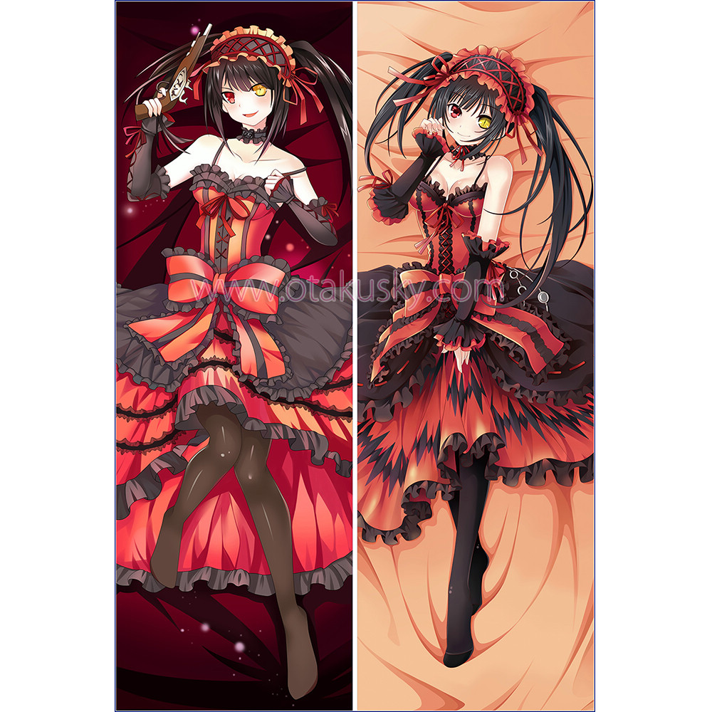 Date a Live Dakimakura Kurumi Tokisaki Body Pillow Case 51