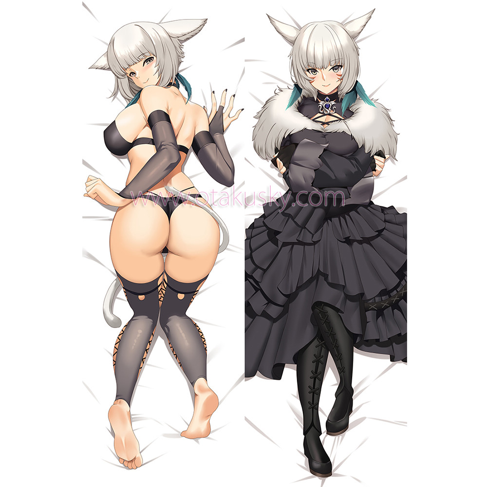 Final Fantasy Dakimakura Y'shtola Rhul Body Pillow Case 02 Final Fantasy Dakimakura Y'shtola Rhul Body Pillow Case 02