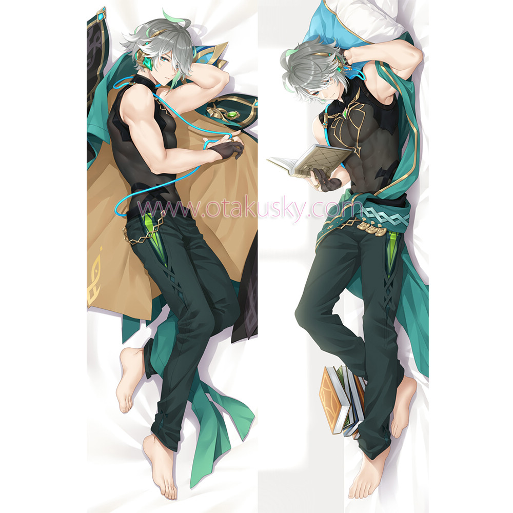Genshin Impact Dakimakura Alhaitham Body Pillow Case Genshin Impact Dakimakura Alhaitham Body Pillow Case