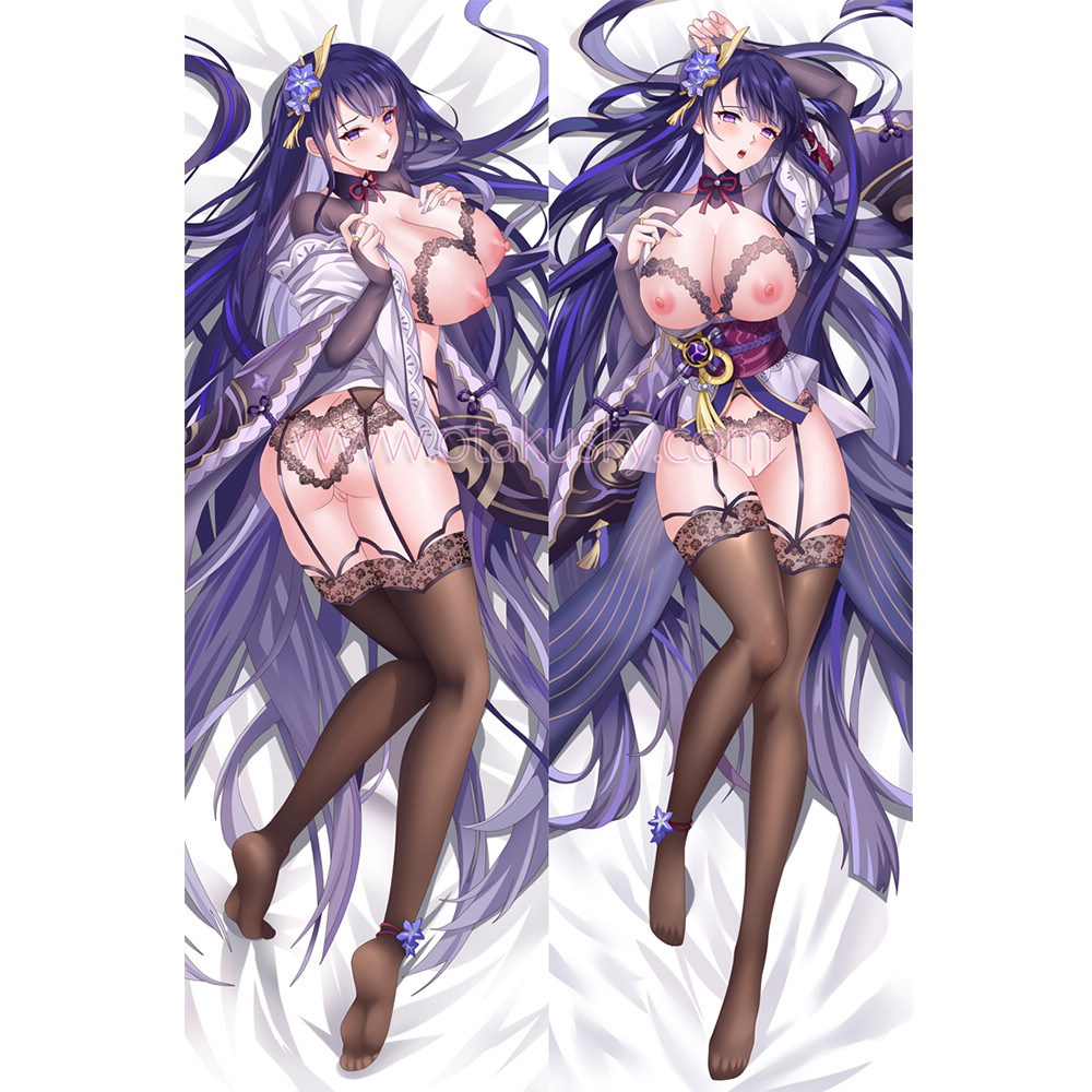 Genshin Impact Dakimakura Baal Raiden Shogun Body Pillow Case 34 Genshin Impact Dakimakura Baal Raiden Shogun Body Pillow Case 34