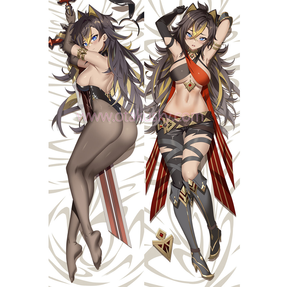 Genshin Impact Dakimakura Dehya Body Pillow Case 06