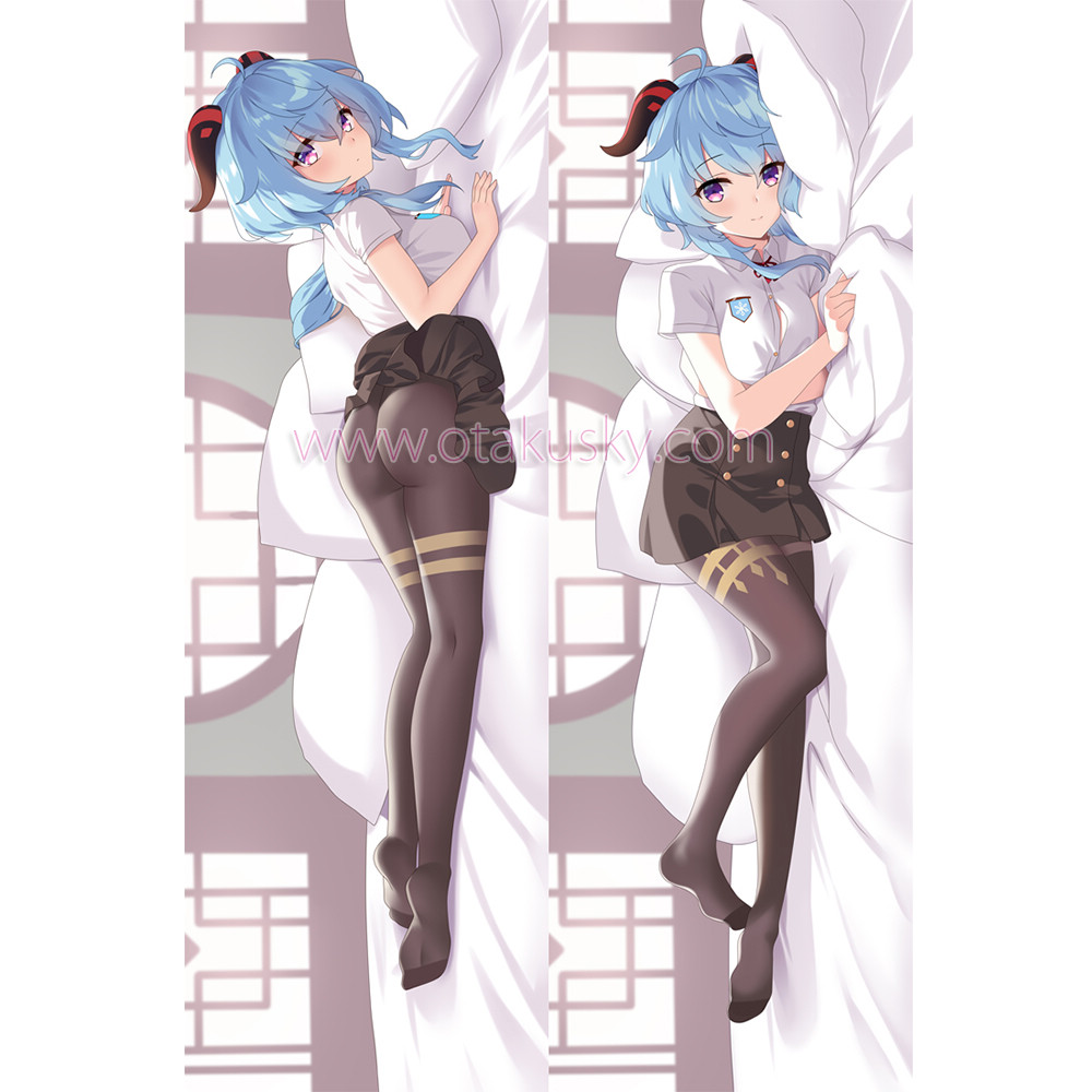 Genshin Impact Dakimakura Ganyu Body Pillow Case 18