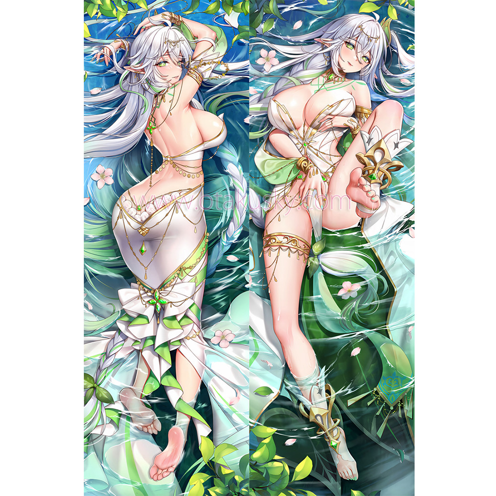 Genshin Impact Dakimakura Greater Lord Rukkhadevata Body Pillow Case 07