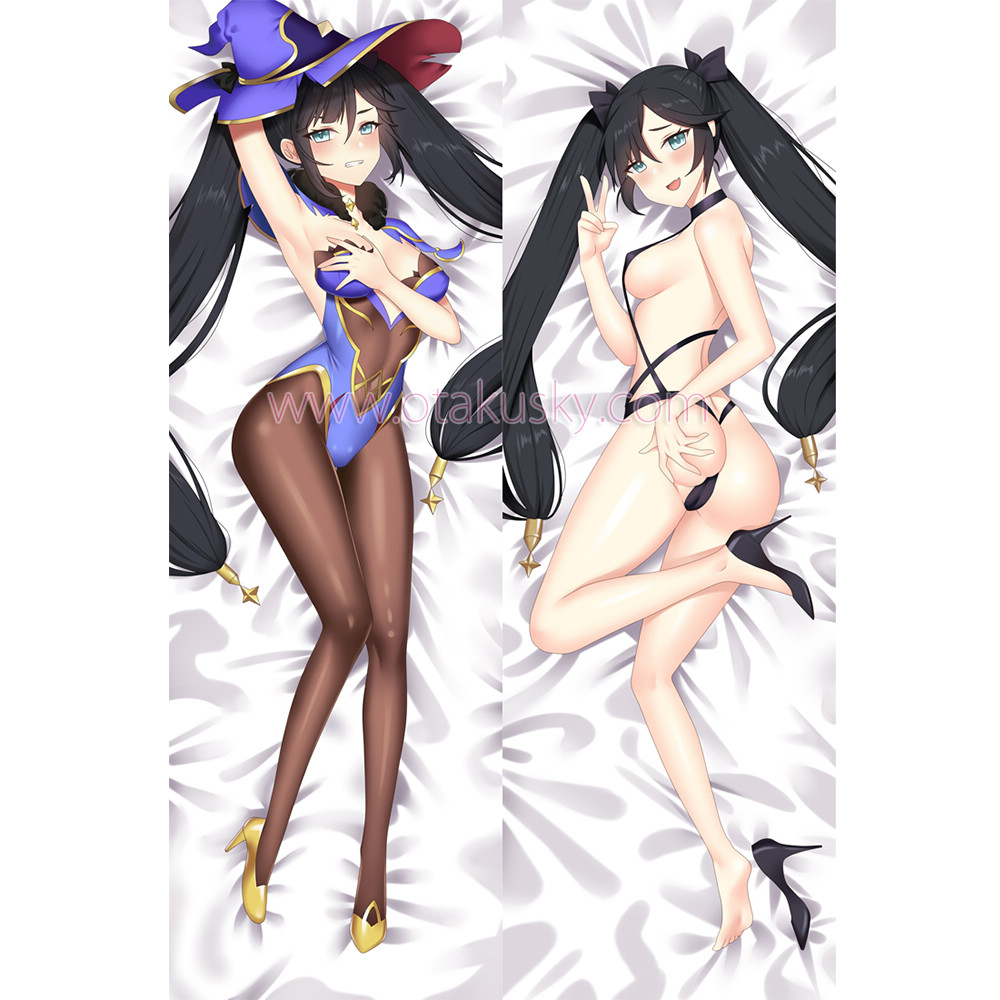 Genshin Impact Dakimakura Mona Body Pillow Case 04