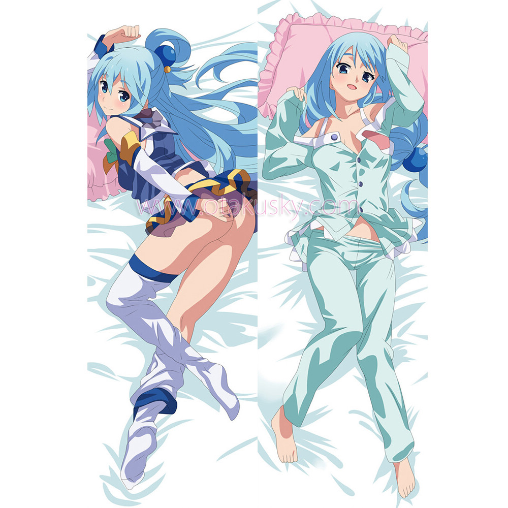 KonoSuba Dakimakura Aqua Body Pillow Case 12 KonoSuba Dakimakura Aqua Body Pillow Case 12