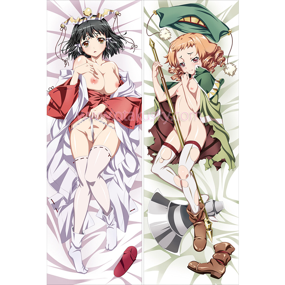 Kuroinu Kaguya Ruu Ruu Body Pillow Case Kuroinu Kaguya Ruu Ruu Body Pillow Case