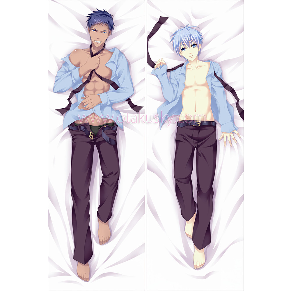 Kuroko no Basuke Dakimakura Daiki Aomine Tetsuya Kuroko Body Pillow Case