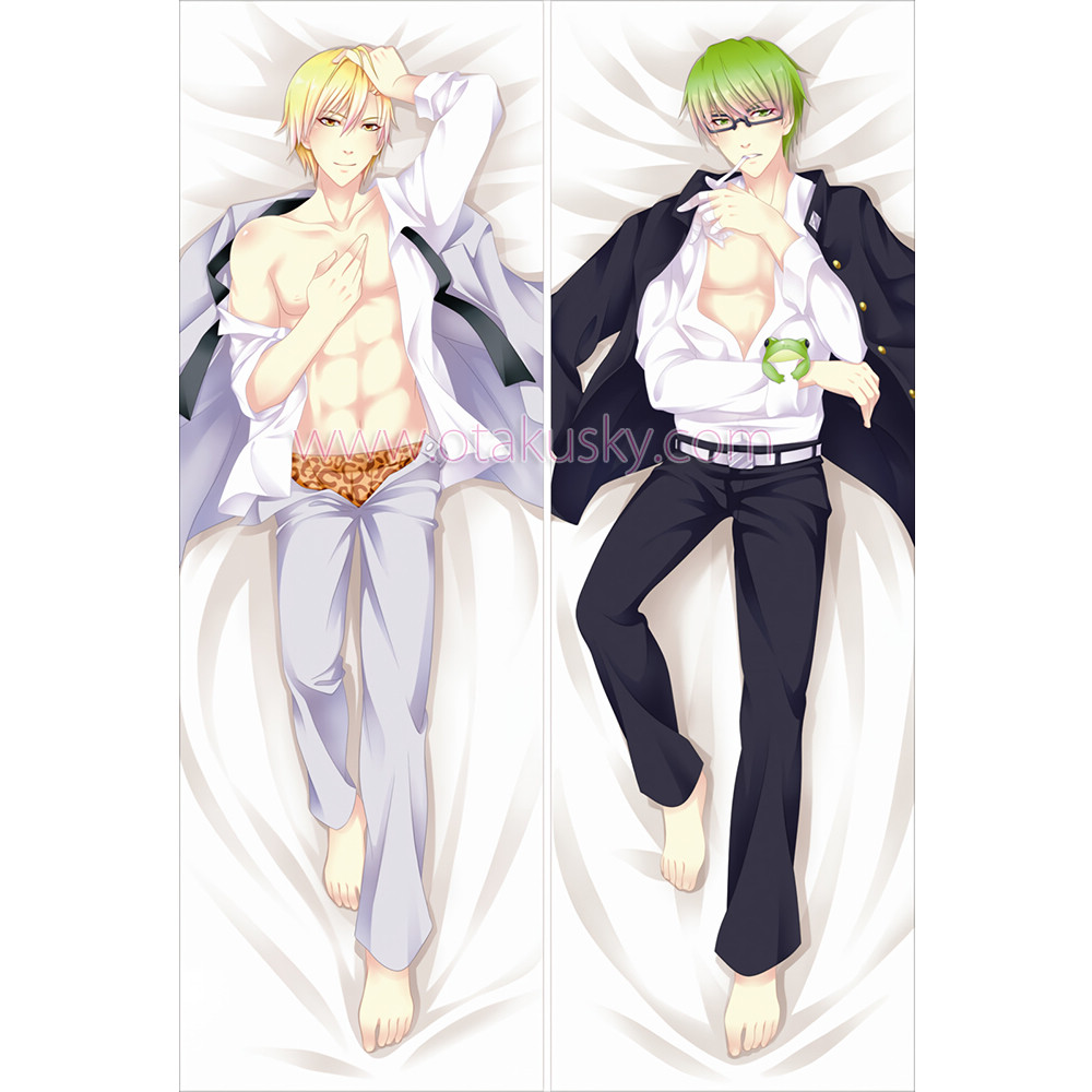 Kuroko no Basuke Dakimakura Shintarou Midorima Ryouta Kise Body Pillow Case 02