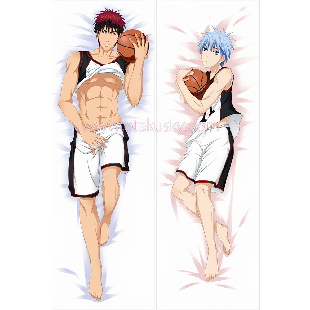 Kuroko no Basuke Dakimakura Taiga Kagami Tetsuya Kuroko Body Pillow Case