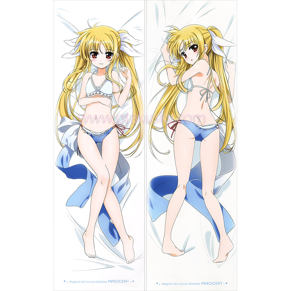 Magical Girl Lyrical Nanoha Dakimakura Fate Testarossa Body Pillow Case 06 Magical Girl Lyrical Nanoha Dakimakura Fate Testarossa Body Pillow Case 06