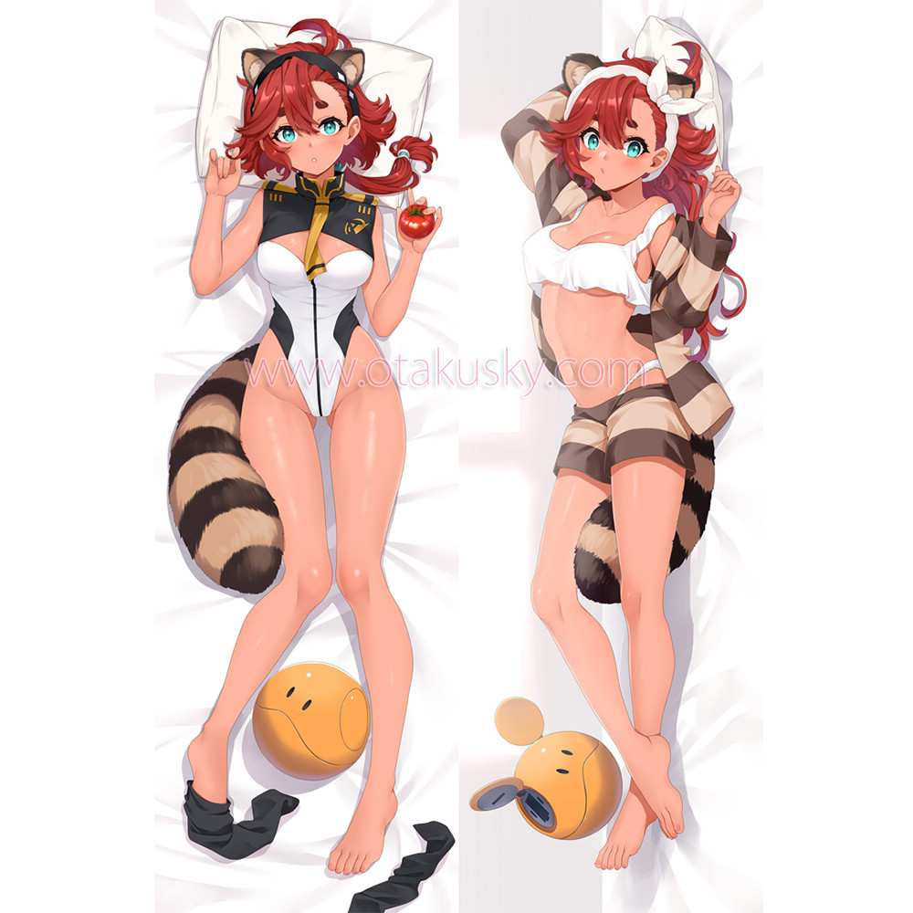 Mobile Suit Gundam : The Witch from Mercury Dakimakura Suletta Mercury Body Pillow Case 05