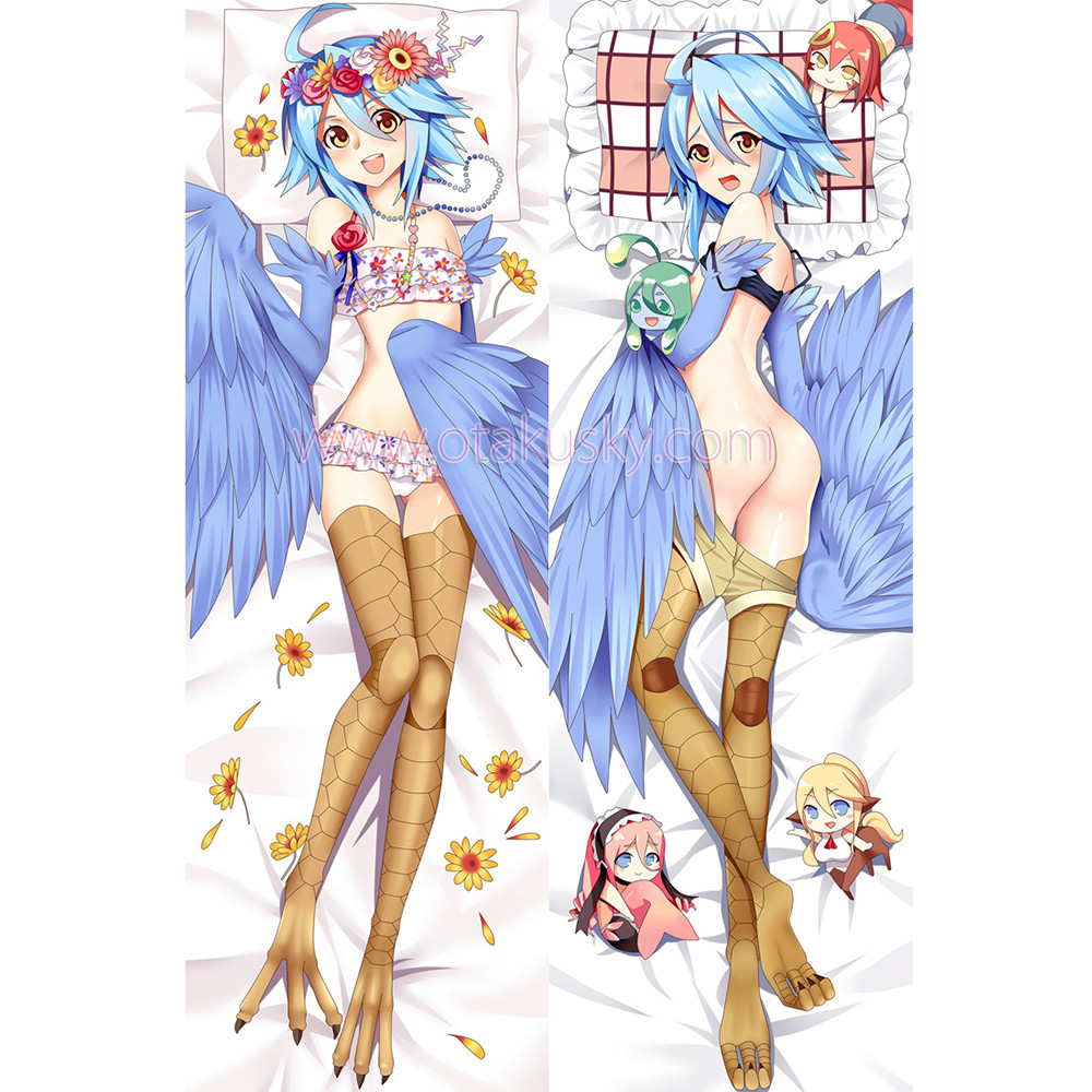 Monster Musume no Iru Nichijou Dakimakura Papi Body Pillow Case