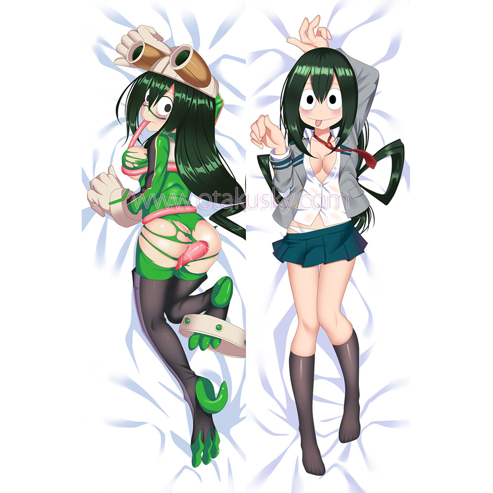 My Hero Academia Dakimakura Tsuyu Asui Body Pillow Case 04