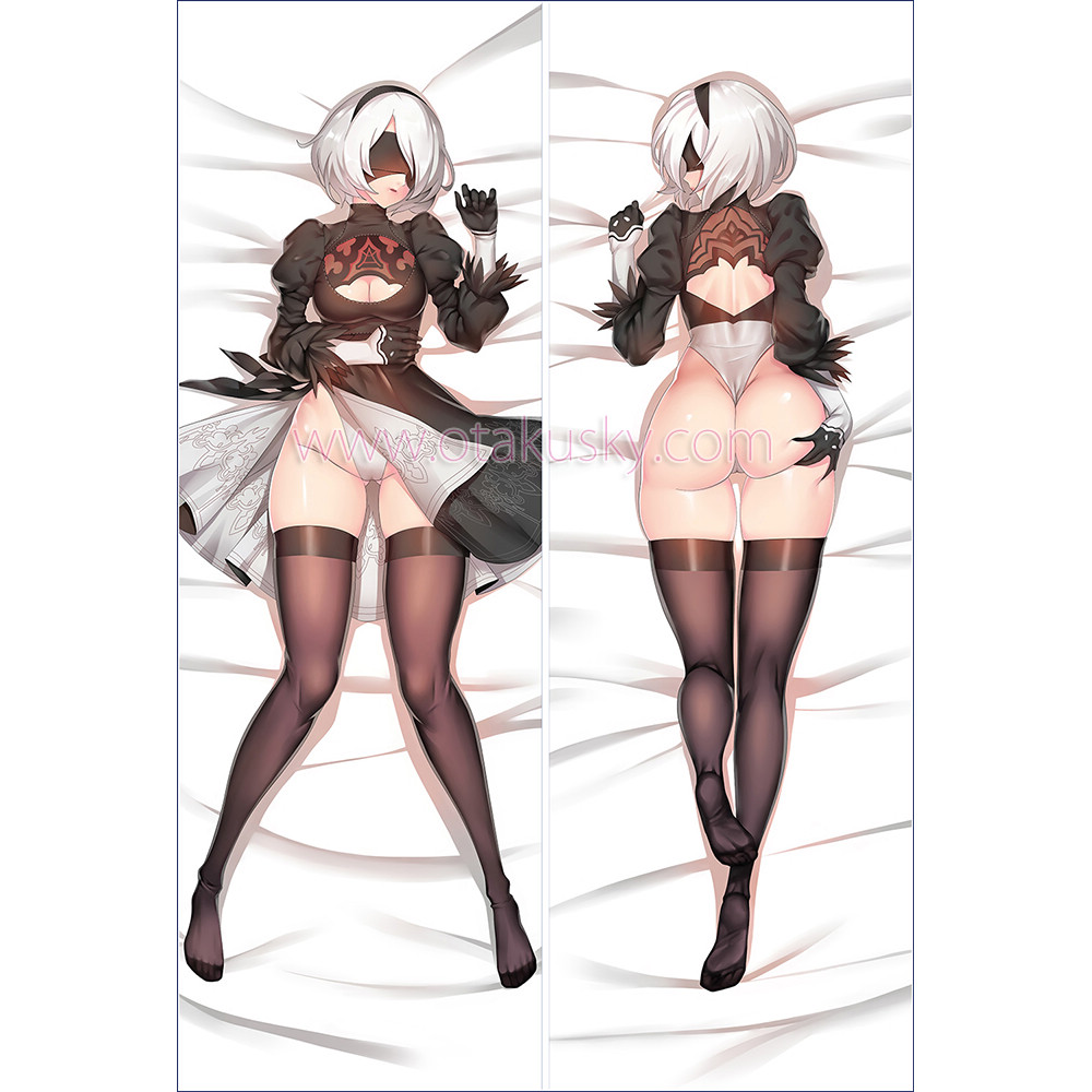 NieR:Automata Dakimakura 2B Body Pillow Case 14