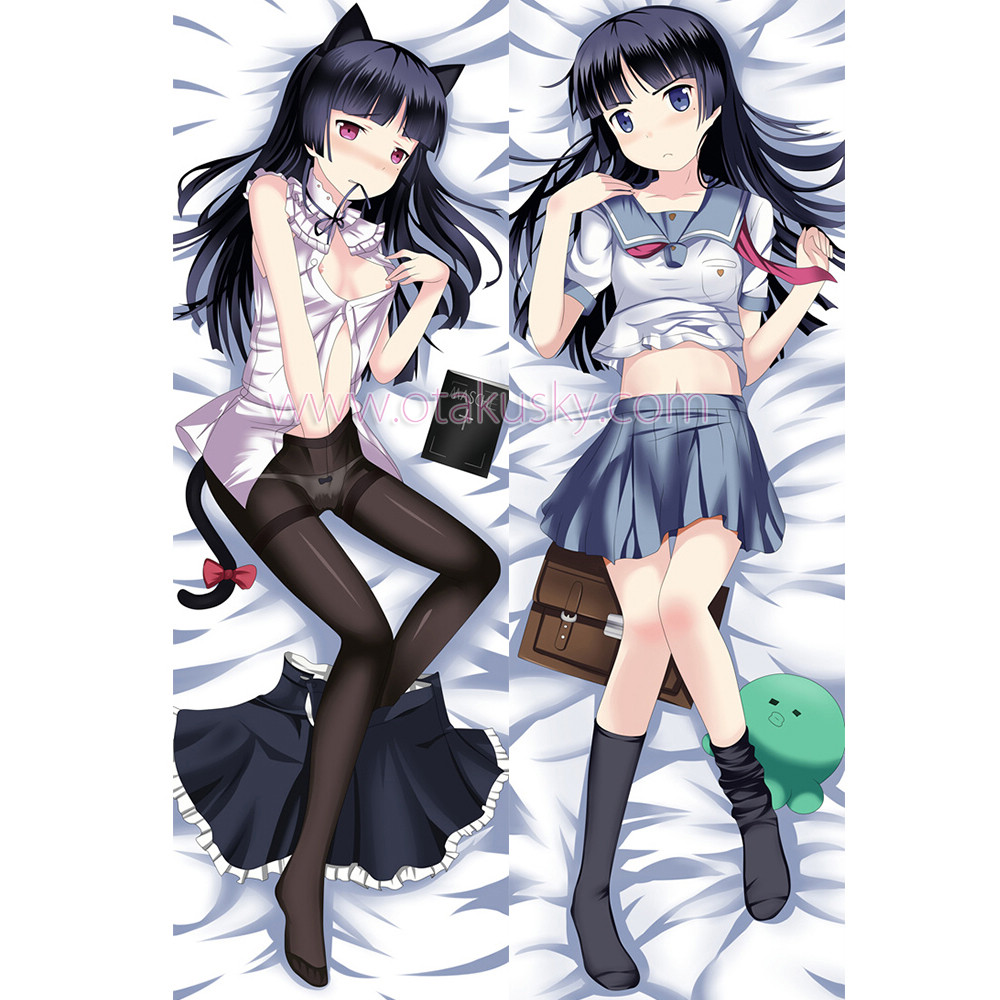 Oreimo Dakimakura Ruri Gokou Kuroneko Body Pillow Case 04