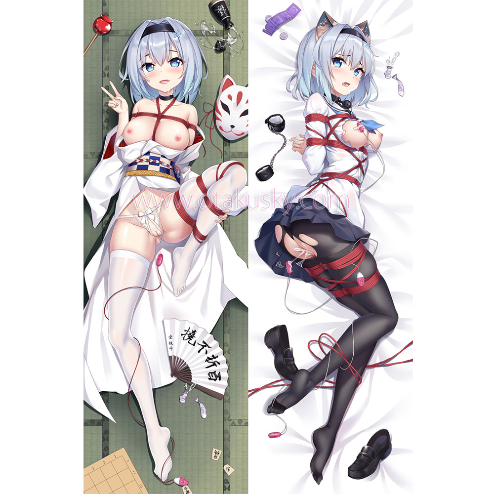 Ryuuou no Oshigoto Dakimakura Ginko Sora Body Pillow Case 11