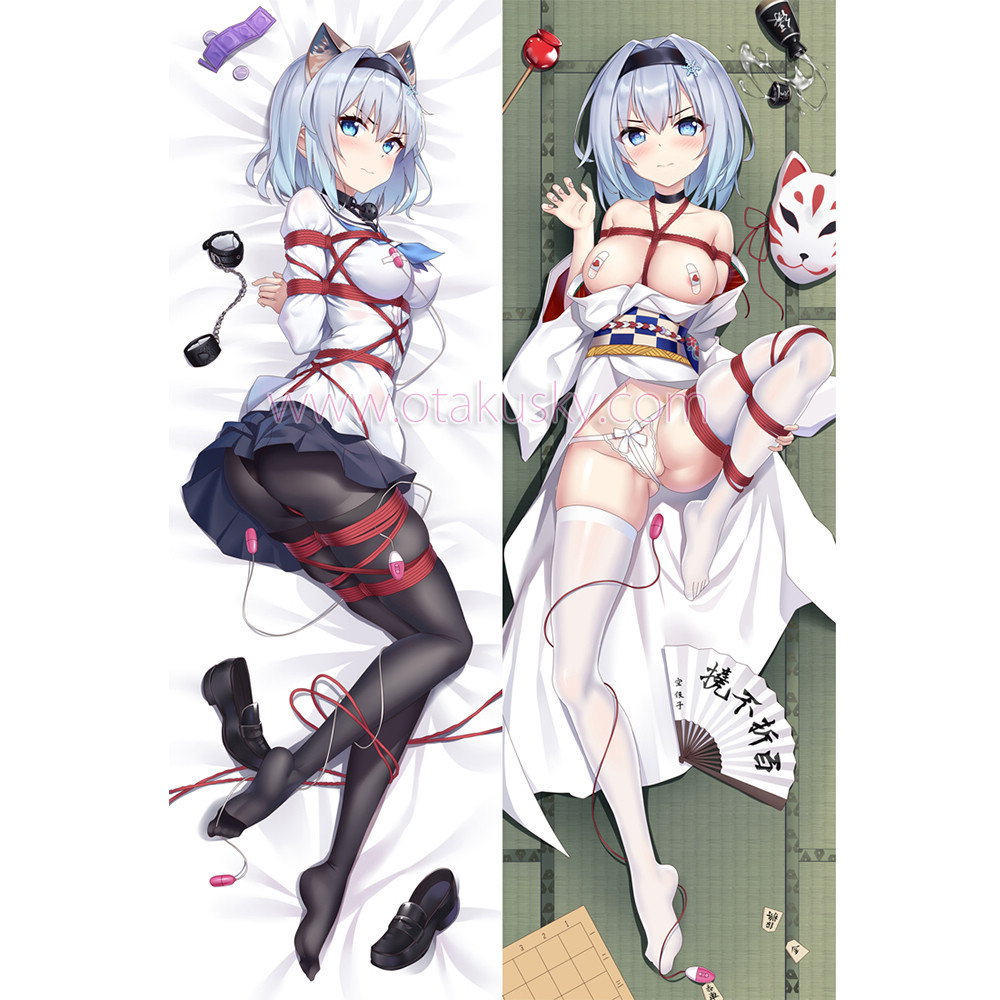 Ryuuou no Oshigoto Dakimakura Ginko Sora Body Pillow Case 12