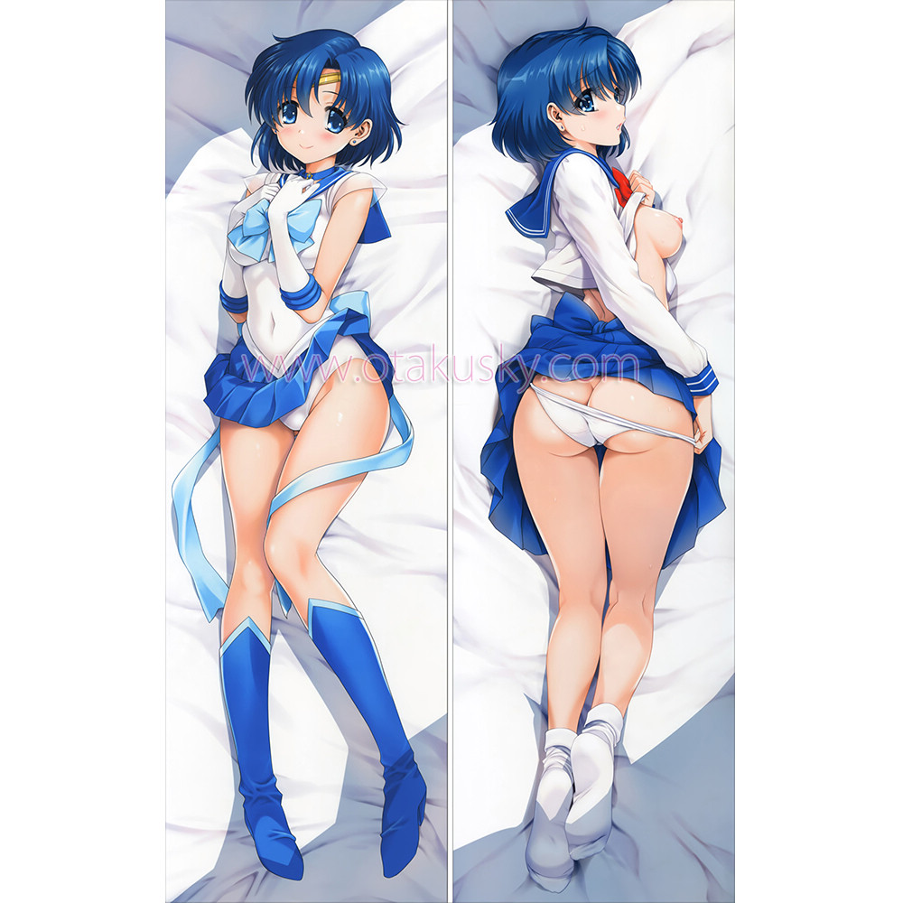 Sailor Moon Dakimakura Ami Mizuno Body Pillow Case 03