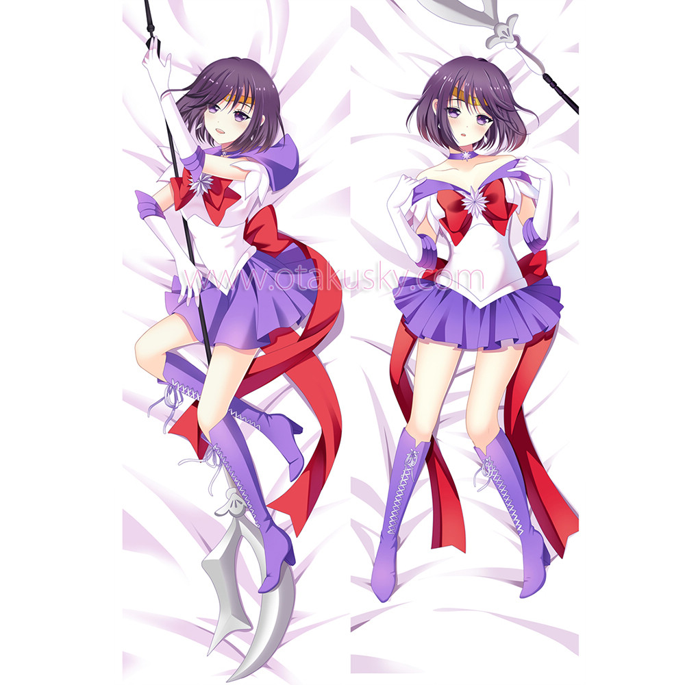 Sailor Moon Dakimakura Hotaru Tomoe Body Pillow Case