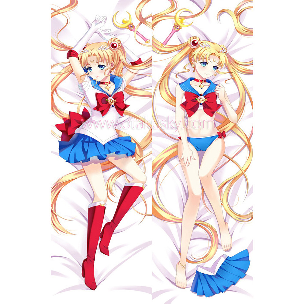 Sailor Moon Dakimakura Usagi Tsukino Body Pillow Case 04