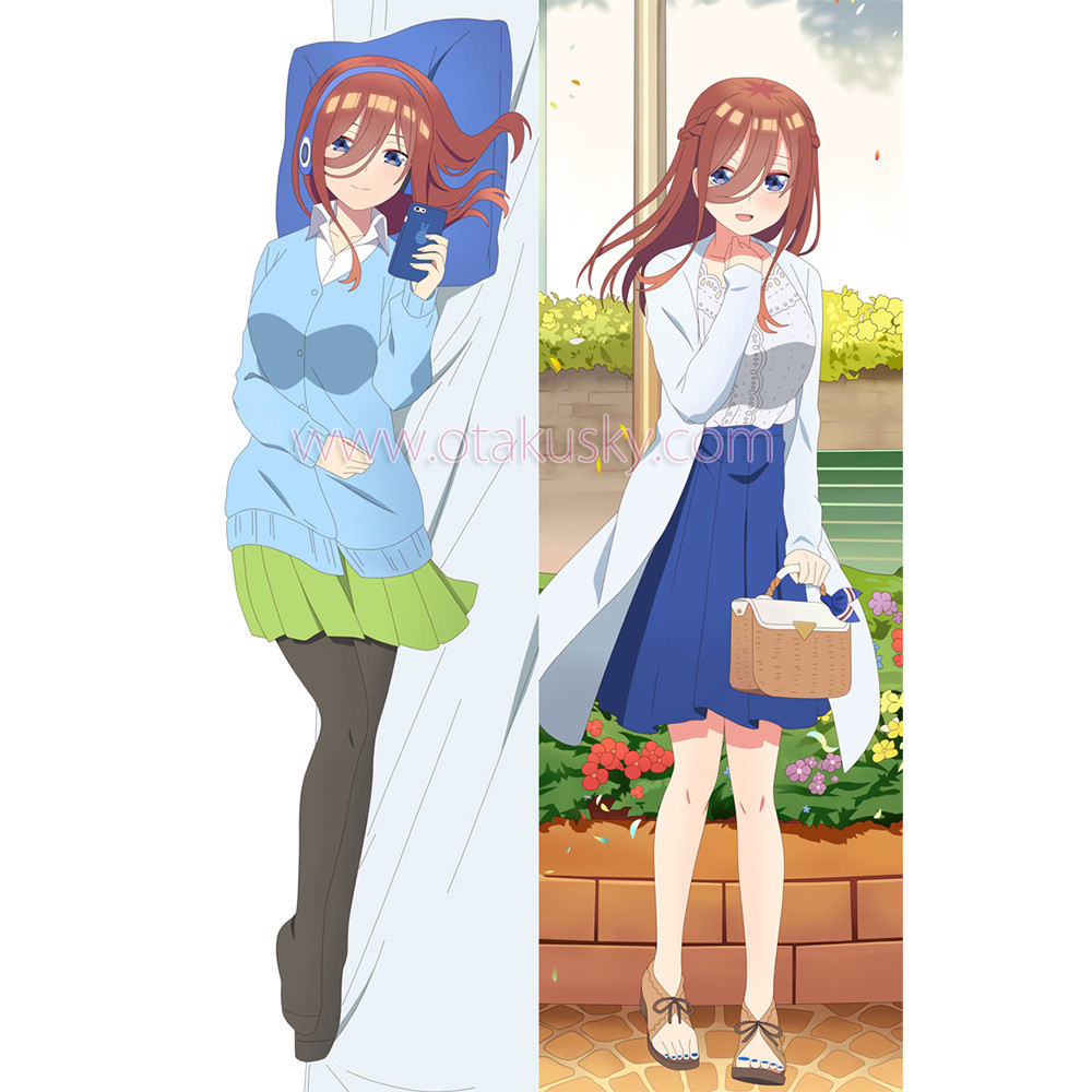 The Quintessential Quintuplets Dakimakura Nakano Miku Body Pillow Case 29