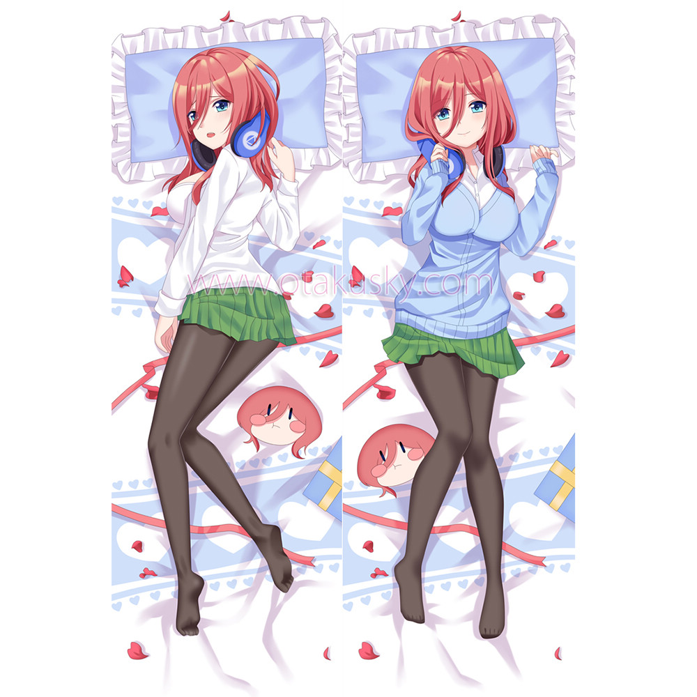 The Quintessential Quintuplets Dakimakura Nakano Miku Body Pillow Case 21