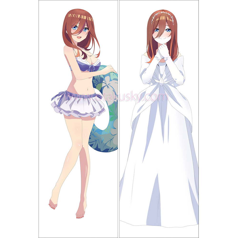 The Quintessential Quintuplets Dakimakura Nakano Miku Body Pillow Case 30