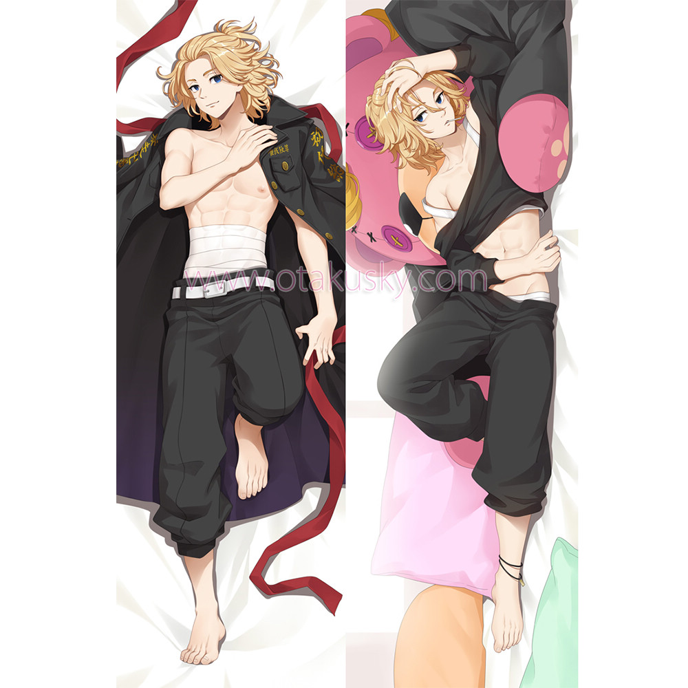 Tokyo Revengers Dakimakura Manjiro Sano Body Pillow Case 02