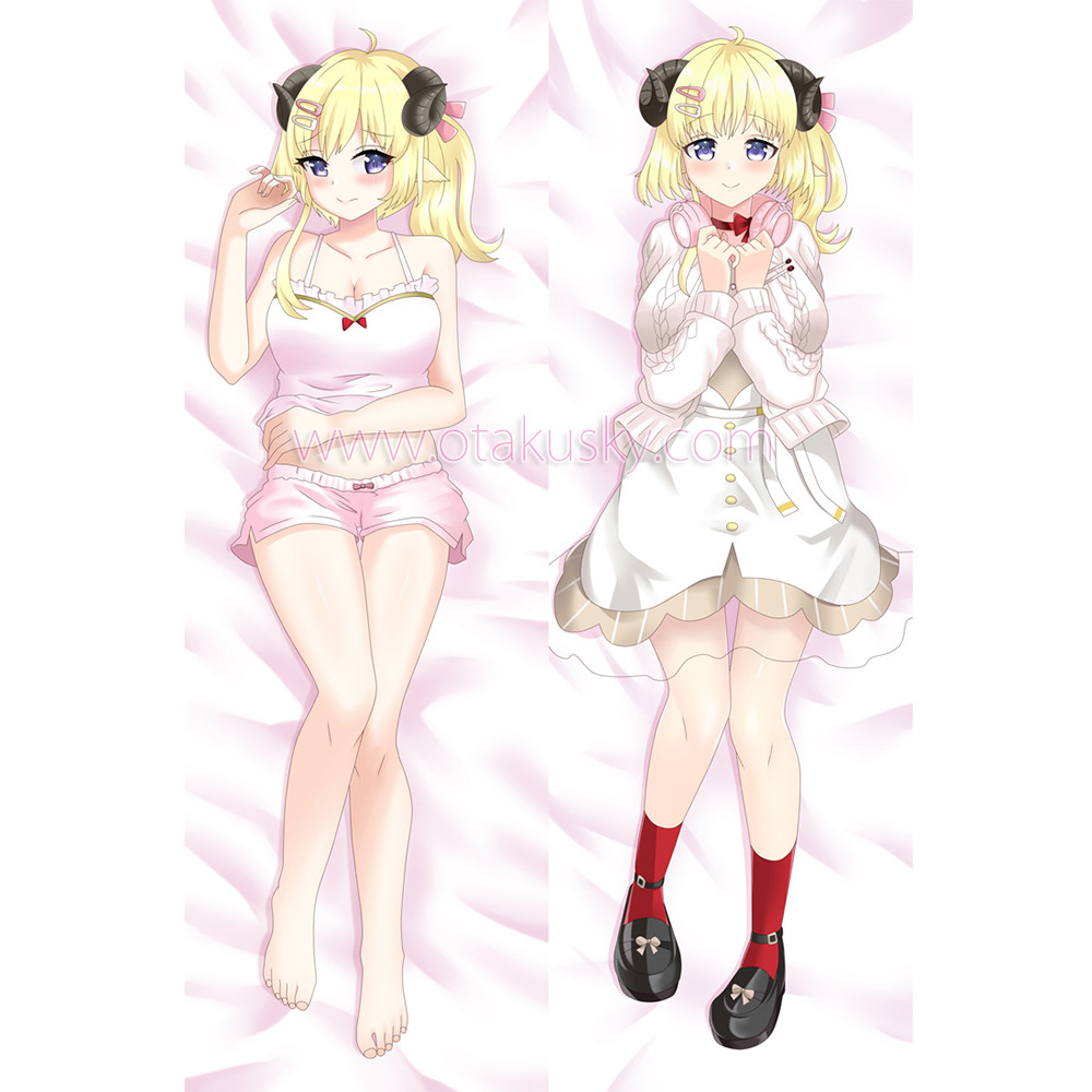 Virtual YouTuber Dakimakura Tsunomaki Watame Body Pillow Case
