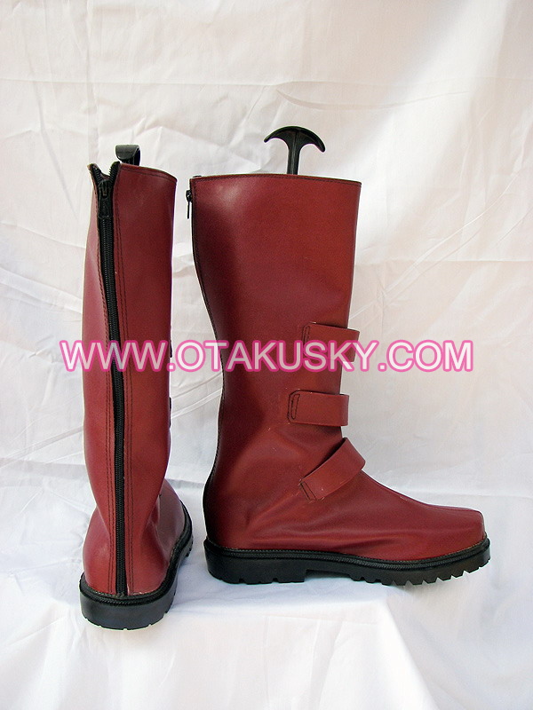 Daredevil Red Cosplay Boots - Click Image to Close