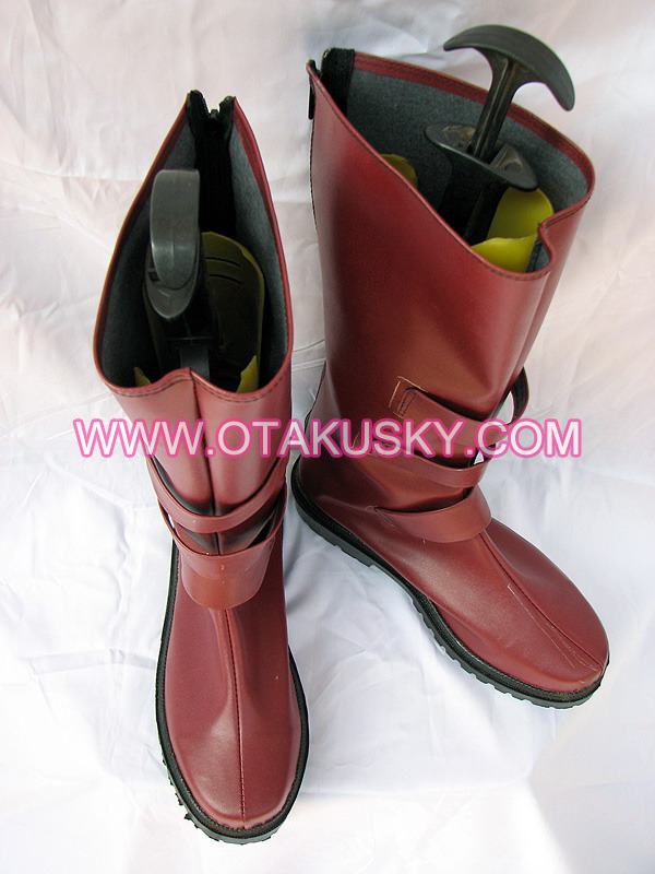 Daredevil Red Cosplay Boots - Click Image to Close