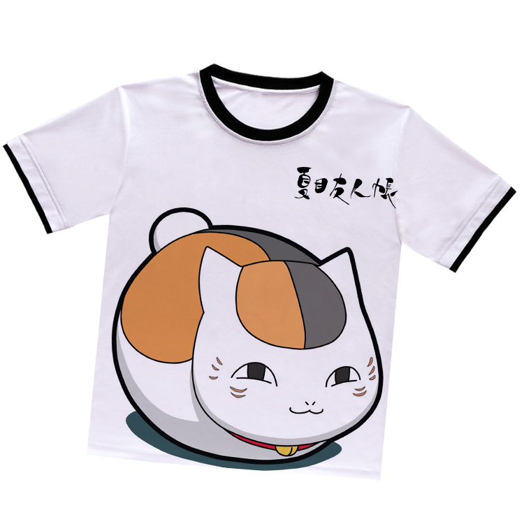 Natsumes Book of Friends Madara Nyanko Sensei White T-Shirt
