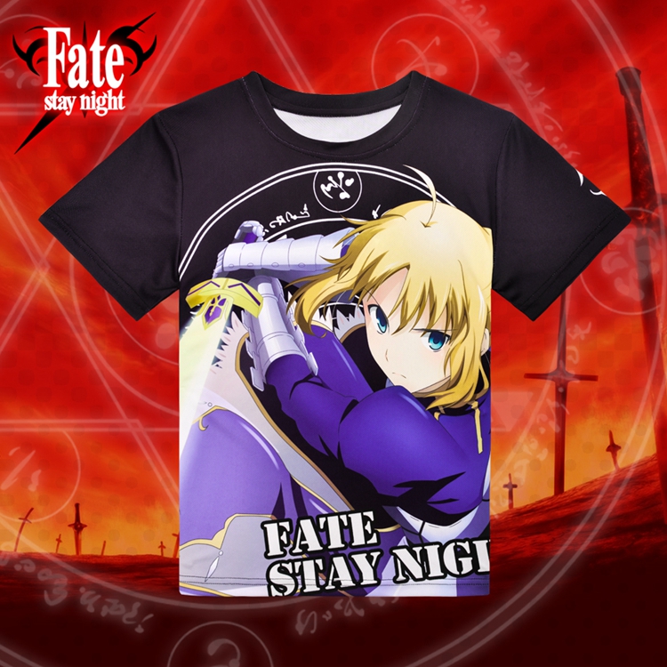 Fate Stay Night Fate Zero Saber Full Print T-Shirt