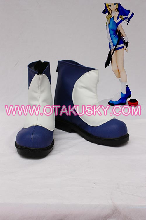 Guilty Gear White Cosplay Shoes - Click Image to Close