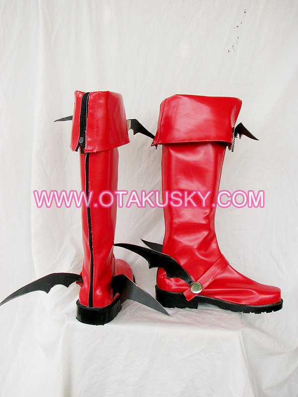 Mabinogi Red Cosplay Boots
