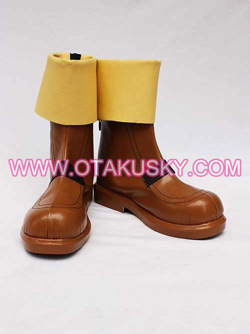 Mabinogi Yellow Cosplay Boots