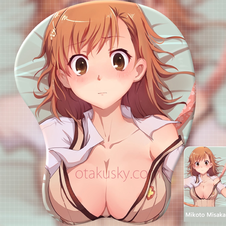 A Certain Magical Index Mikoto Misaka Anime 3D Mousepads