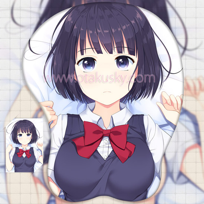 2way Kuzu no Honkai Hanabi Yasuraoka Anime 3D Mouse Pad Mat Wrist Rest 2way Kuzu no Honkai Hanabi Yasuraoka Anime 3D Mouse Pad Mat Wrist Rest
