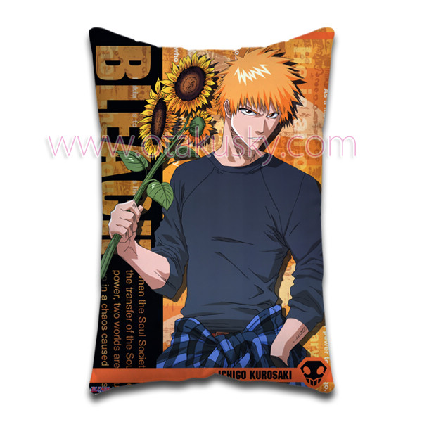 Bleach Ichigo Kurosaki Standard Pillow Case Cover Cushion 03